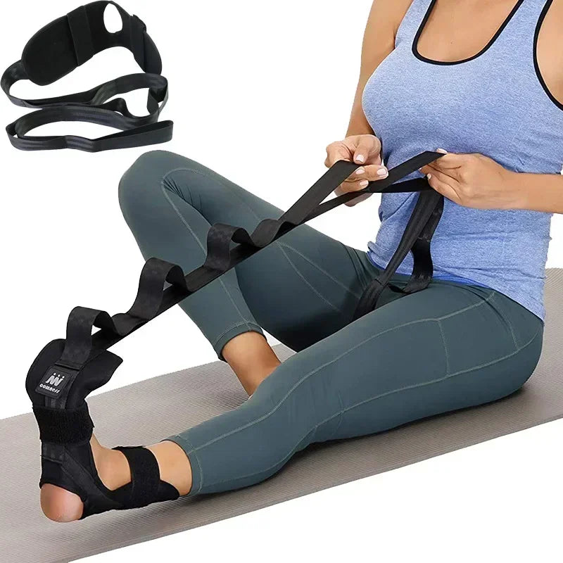 Banda de Estiramiento para Yoga y Piernas – Mejora Flexibilidad y Rehabilitación
