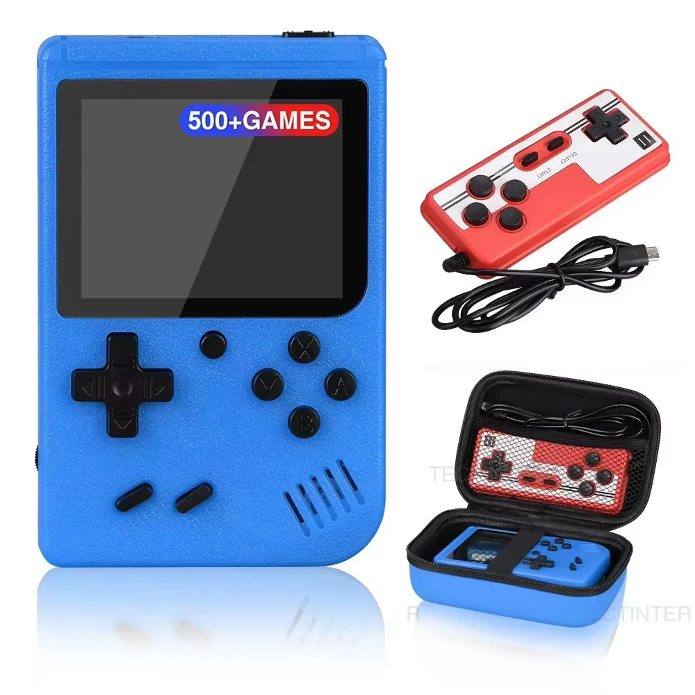 Consola Retro Portátil 2.4” – Mini Game Player con 500 Juegos Clásicos
