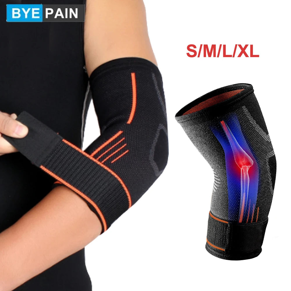 Soporte de Codo con Compresión – Alivio para Tendinitis, Codo de Tenista y Golfista