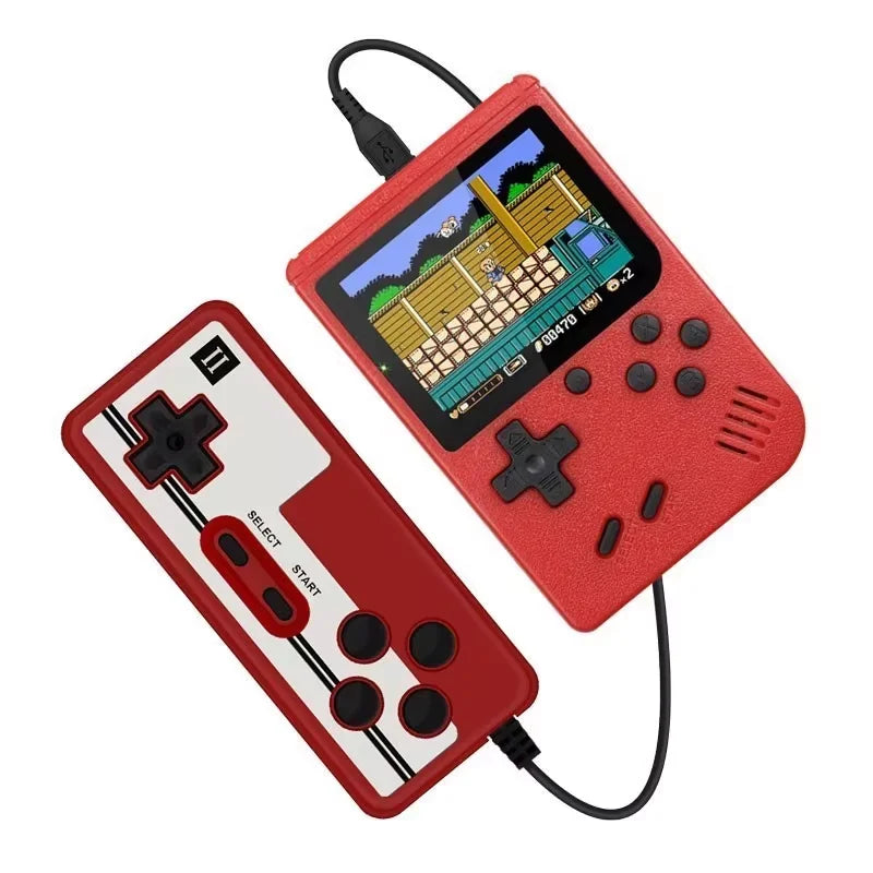 Consola Retro Portátil 2.4” – Mini Game Player con 500 Juegos Clásicos