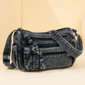 Cartera de Jean para Mujer – Bolso Retro Amplio y Estilo Casual Diario