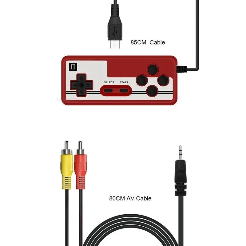 Consola Retro Portátil 2.4” – Mini Game Player con 500 Juegos Clásicos