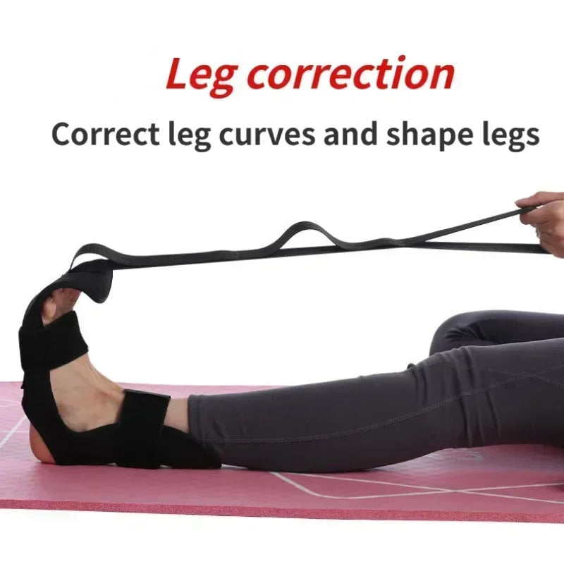 Banda de Estiramiento para Yoga y Piernas – Mejora Flexibilidad y Rehabilitación